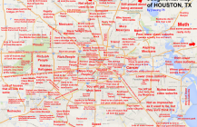Twisted Map of Houston